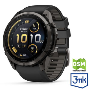 Garmin Fenix 9 Pro Inreach 51 mm AMOLED Sapphire Titanium Carbon Gray DLC Black [010-04337-11]  