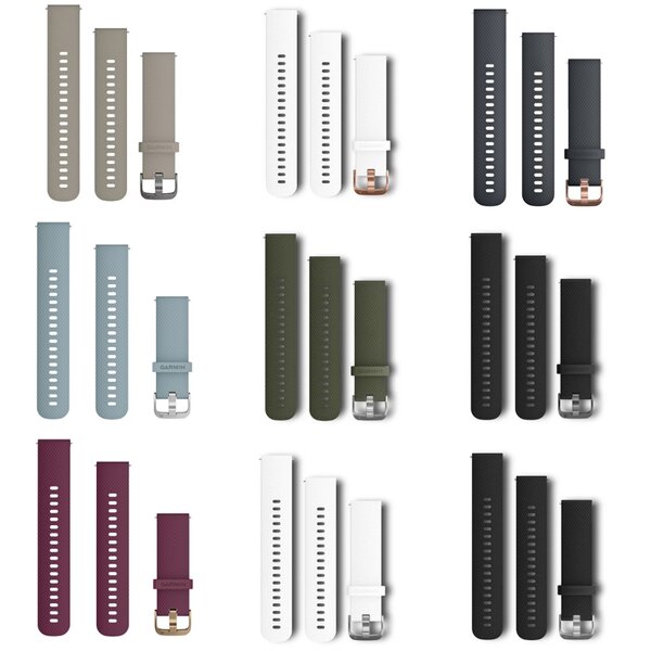 Garmin Zestaw Pasków umożliwiających łatwe zdejmowanie (20 mm)