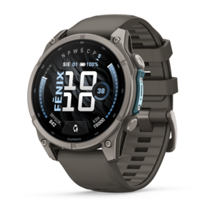 Garmin Fenix 9 47 mm AMOLED Sapphire Bare Titanium Pebble Grey [010-04762-01]