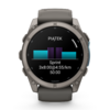 Garmin Fenix 9 51 mm AMOLED Sapphire Bare Titanium Pebble Gray [010-04763-01]