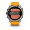 Garmin Fenix 8 51mm Amoled Sapphire Tytanowy Spark Orange [010-02905-11]