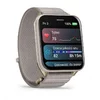 Garmin Venu X1 Soft Gold Tytanowy z paskiem French Gray [010-02980-09]