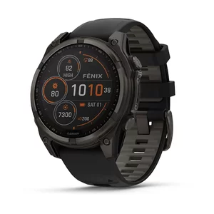 Garmin Fenix 8 47mm Solar Sapphire Carbon Grey DLC Titanium [010-02906-11]