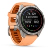 Garmin Fenix 9 Pro Inreach 43 mm AMOLED Sapphire Titanium Shell Pink [010-04335-01]