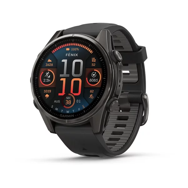 Garmin Fenix 8 43mm Amoled Sapphire Carbon Grey DLC Titanium [010-02903-21]