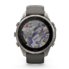 Garmin Fenix 9 Pro SOLAR Inreach 47 mm Titanium Pebble Grey [010-04338-01]
