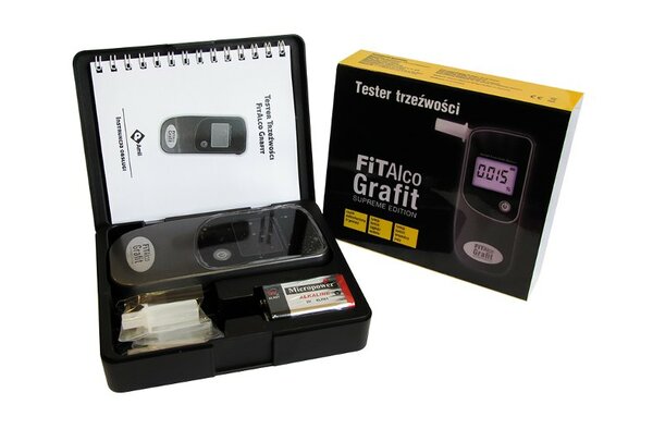 Alkomat FiTAlco Grafit + bezpłatne kalibracje przez 3 lata' PROMO*