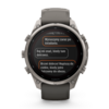 Garmin Fenix 9 Pro SOLAR Inreach 47 mm Titanium Pebble Grey [010-04338-01]