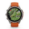Garmin Fenix 9 Pro Inreach 47 mm AMOLED Sapphire Titanium Autumn Orange [010-04336-01]