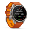 Garmin Fenix 9 Pro Inreach 47 mm AMOLED Sapphire Titanium Autumn Orange [010-04336-01]