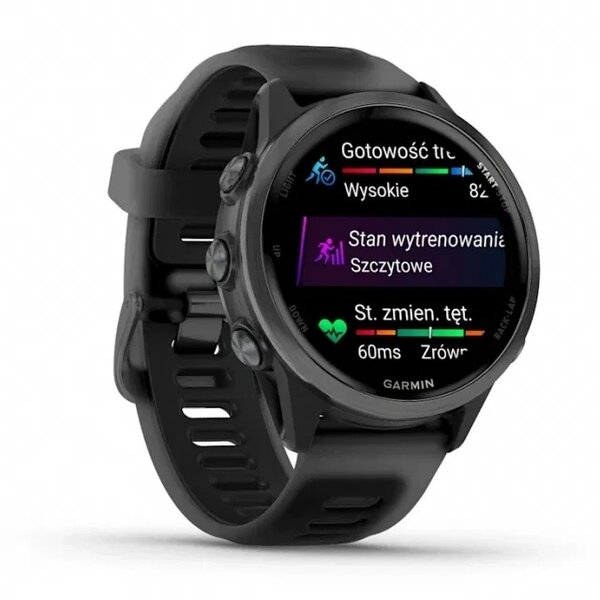 Garmin Forerunner 570 42mm Slate Grey z paskiem Black [010-02970-00]