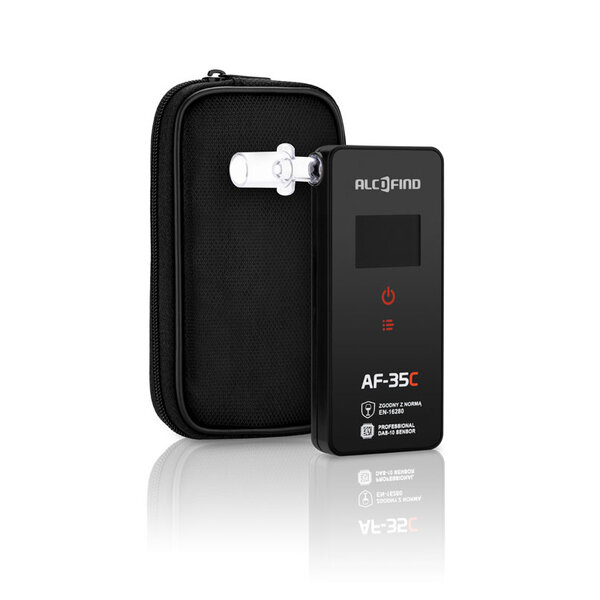 Alkomat Alcofind AF-35C z Europejskim Atestem + bezpłatne kalibracje przez 12 miesięcy