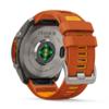 Garmin Fenix 9 Pro Inreach 51 mm AMOLED Sapphire Titanium Autumn Orange [010-04337-01]