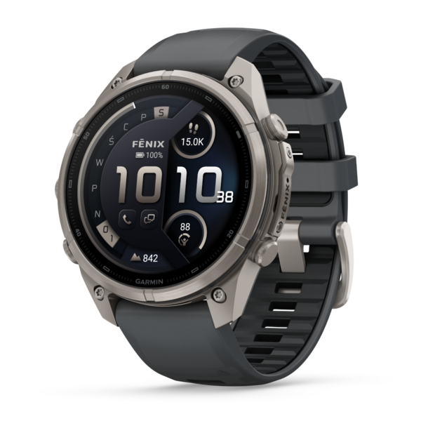 Garmin Fenix 9 Pro Inreach 47 mm AMOLED Sapphire Titanium Graphite [010-04336-21]