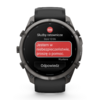 Garmin Fenix 9 Pro Inreach 51 mm AMOLED Sapphire Titanium Carbon Gray DLC Black [010-04337-11]  