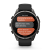 Garmin Fenix 9 Pro Inreach 47 mm AMOLED Sapphire Titanium Carbon Grey DLC Black [010-04336-11]