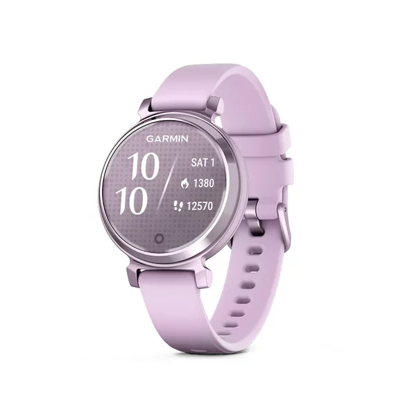 Garmin Lily 2 Metallic Lilac z paskiem silikonowym w kolorze Lilac 010-02839-01