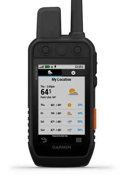 Garmin Alpha 200i K [010-02230-55] + Garmin Obroża K 5X [010-02755-75] - zalety