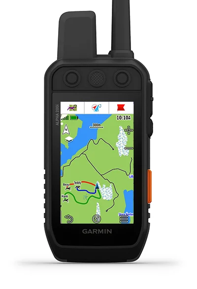 Garmin Alpha 200i K [010-02230-55] + Garmin Obroża K 5X [010-02755-75] funkcjonalność