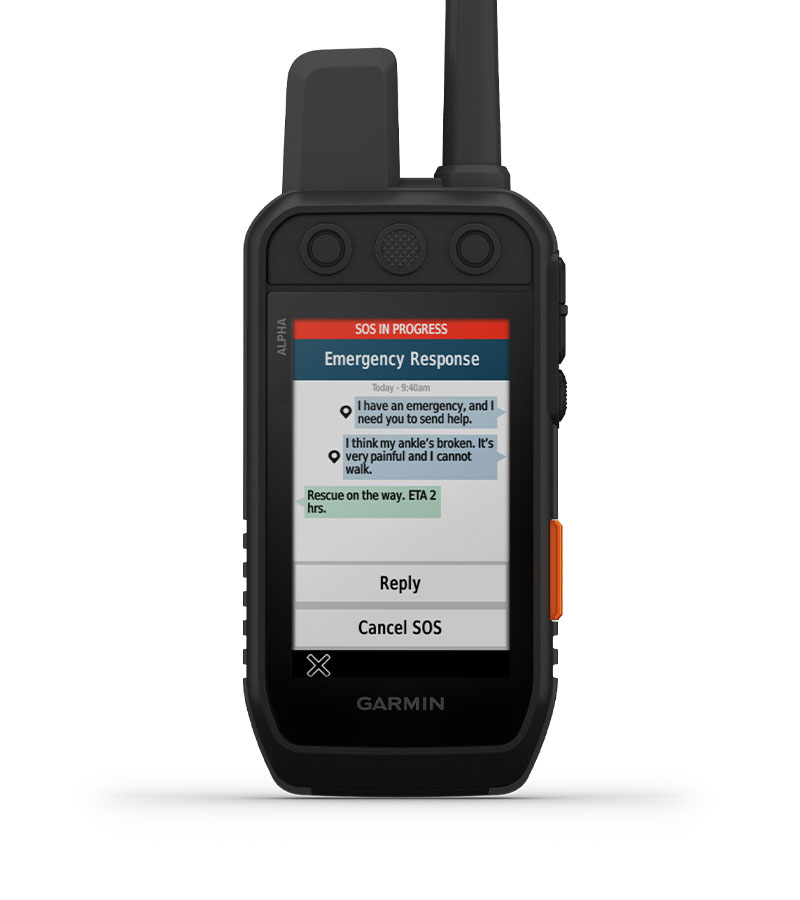 Atrybuty Garmin Alpha 200i