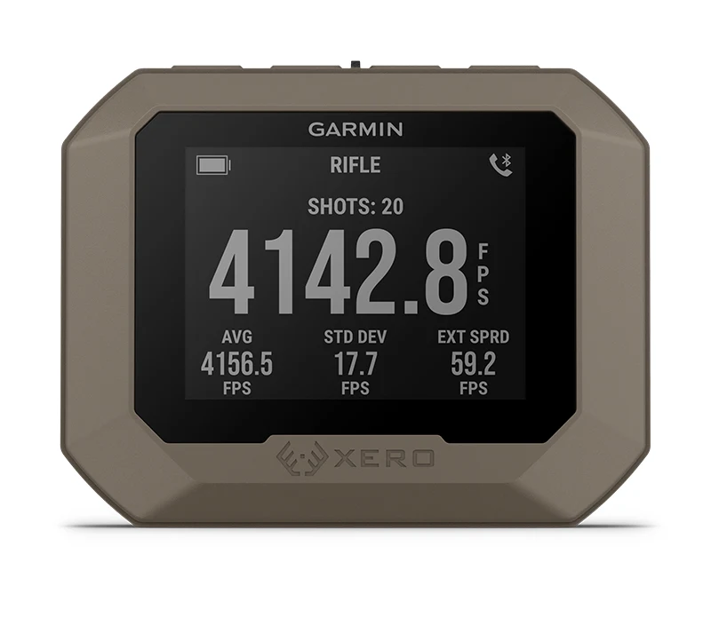 Funkcje Garmin Xero C1 Pro Chronograf 010-02618-11