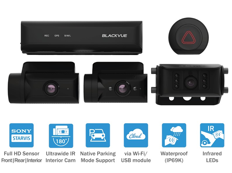 Funkcja Blackvue DR770X Box-3CH TRUCK PRO