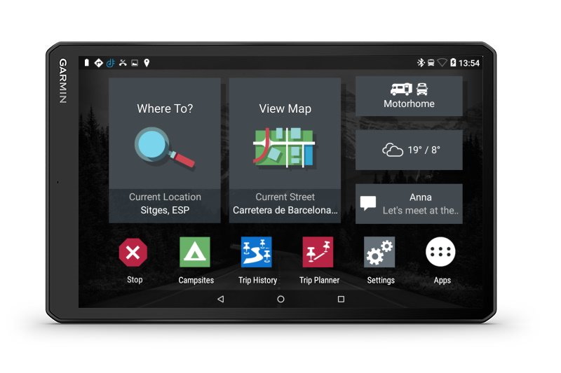 Garmin Camper 1090 [010-02425-15] funkcjonalność