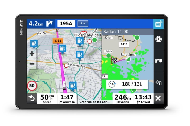 Garmin Camper 1090 [010-02425-15] funkcjonalność