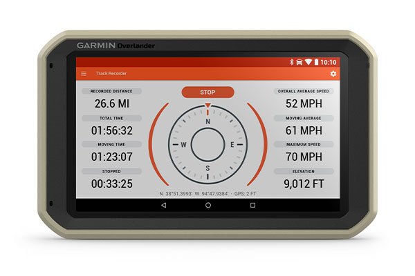 Funkcja Garmin Overlander [010-02195-10]