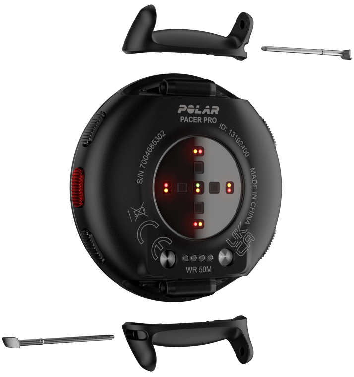 Funkcja Polar Pacer Pro