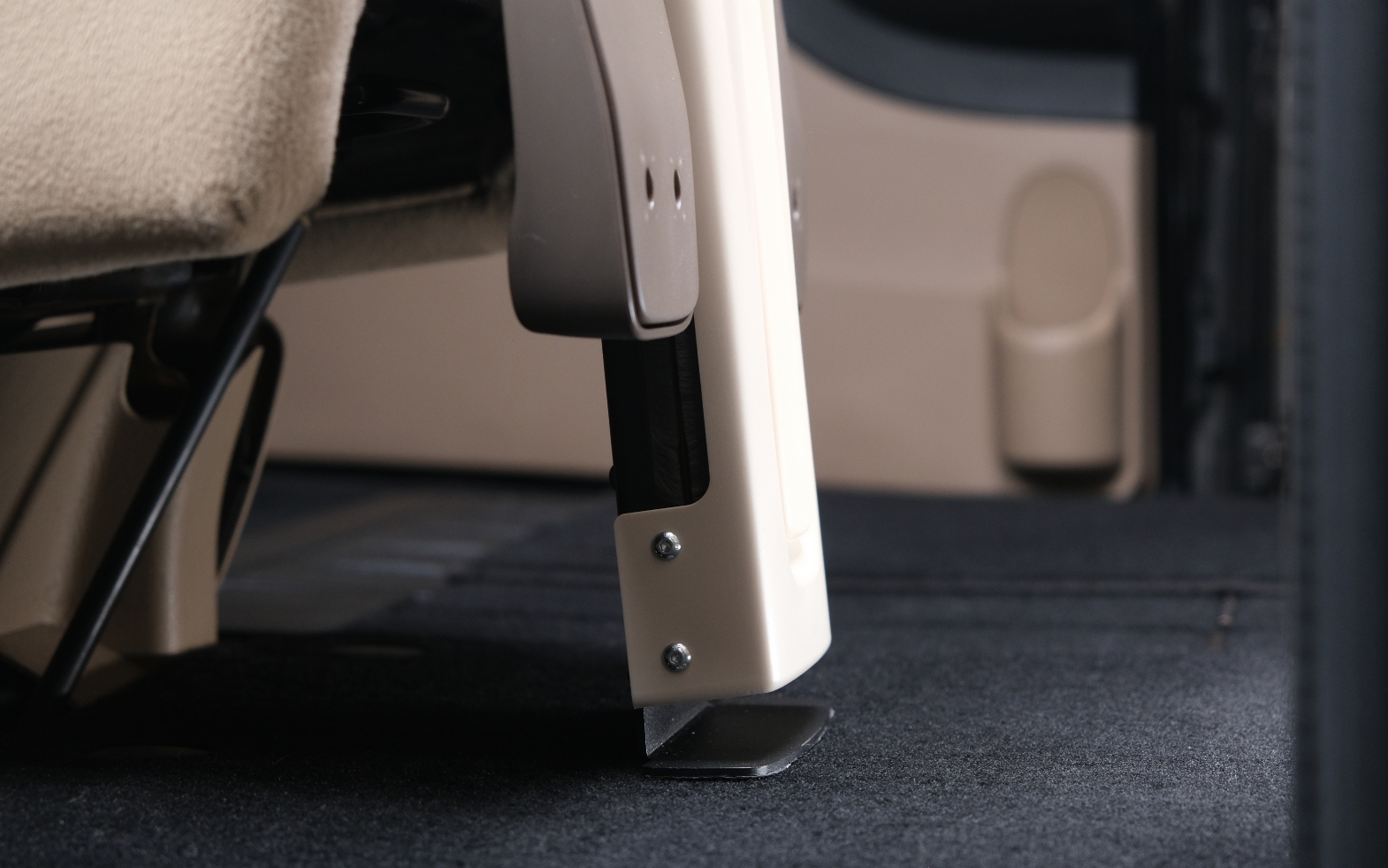 Funkcja Okiday  - podnóżek do fotelika