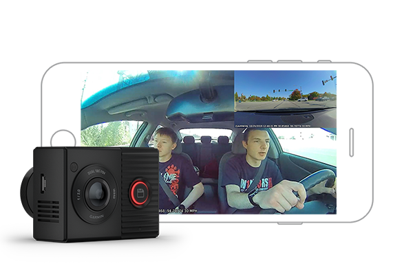 Garmin Dash Cam Tandem [010-02259-01] funkcjonalność