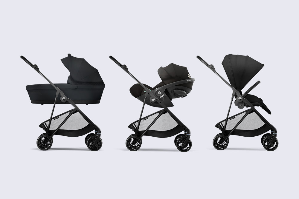 Cechy Cybex Melio Carbon + Gondola 2025