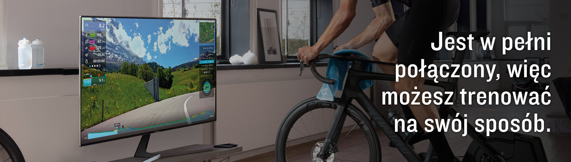 Garmin Trenażer rowerowy Tacx NEO 2T Smart [T2875.61] cecha