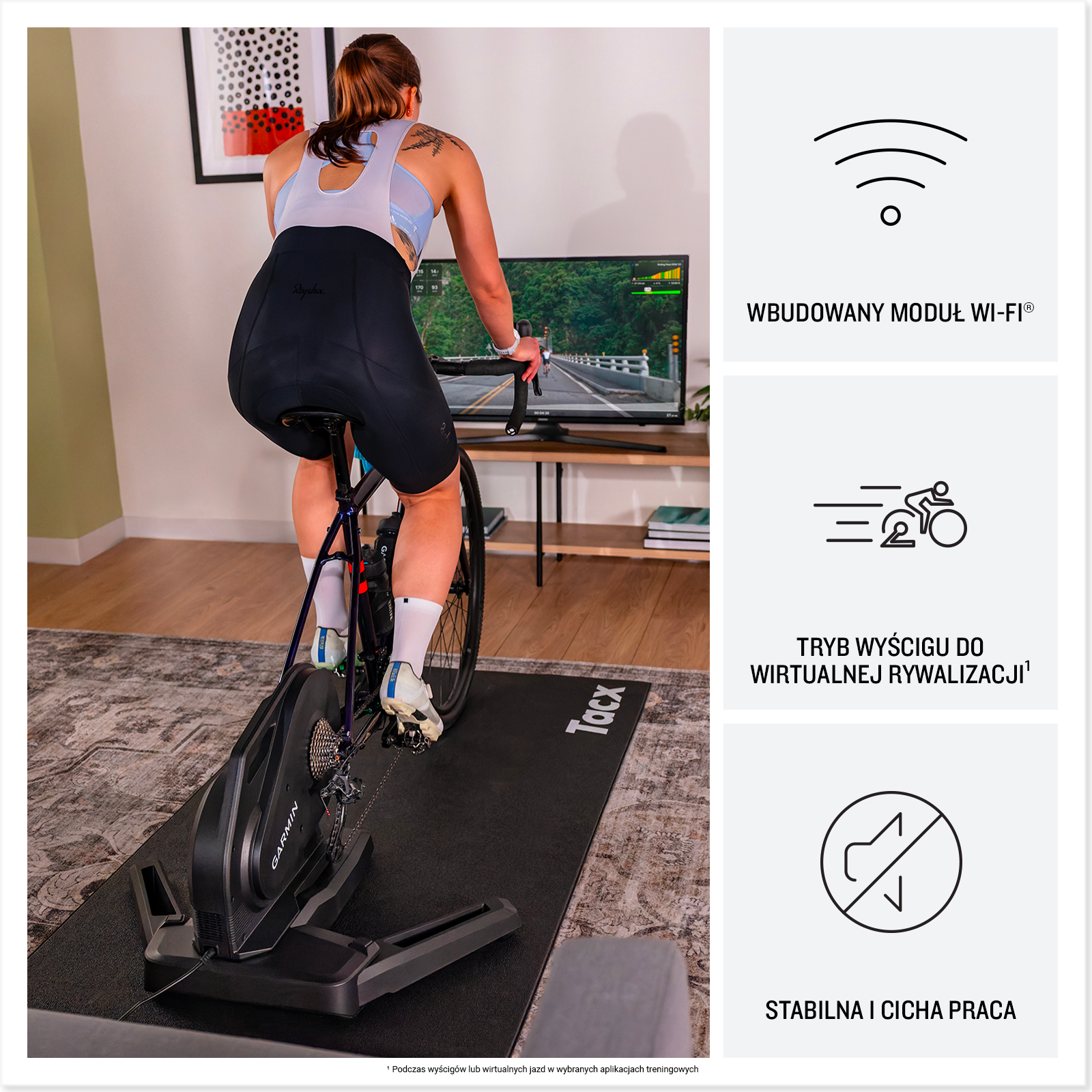 Tacx Nera trenażer rowerowy [010-02418-61] cecha