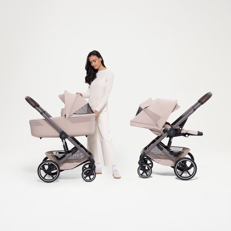 Zaleta Cybex Balios S Lux 3.0 + Gondola Cot S Lux