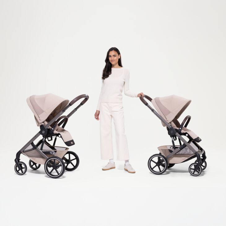 Cybex Balios S Lux 3.0 ze składaną gondolą funkcjonalność