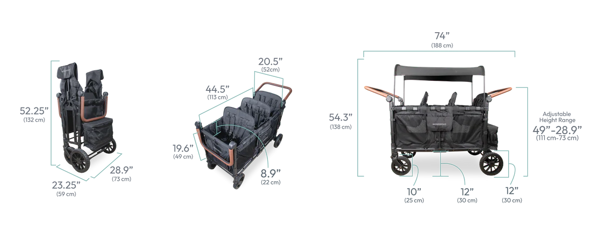 Funkcja Wonderfold W6 Pro Stroller