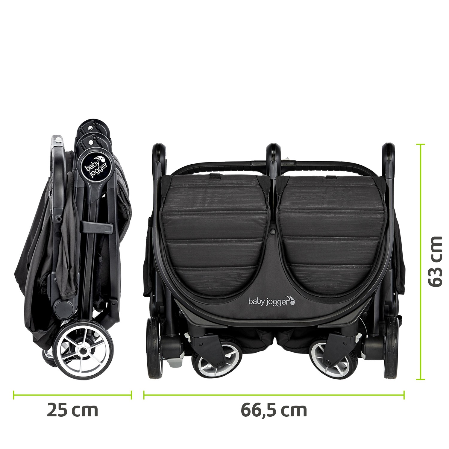 Funkcja Baby Jogger City Tour 2 Double