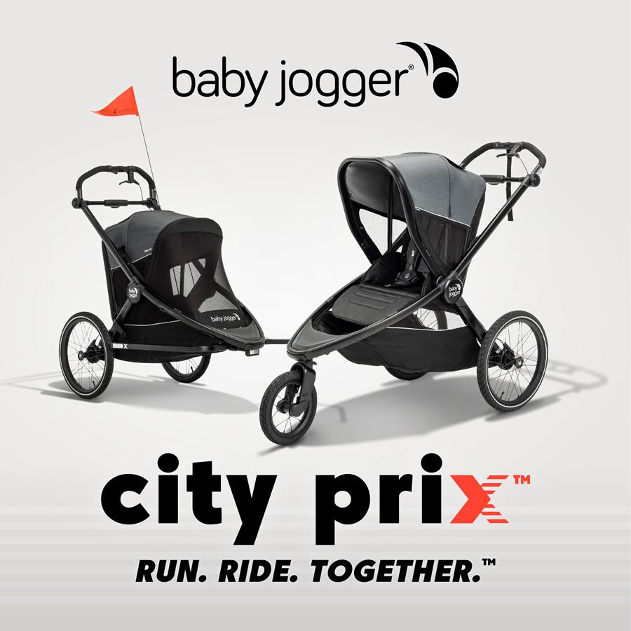 Funkcja Baby Jogger City Prix Wózek biegowy i przyczepka 2w1