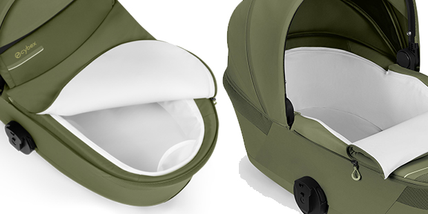 Cybex Talos S Lux 3.0 ze składaną gondolą funkcjonalność