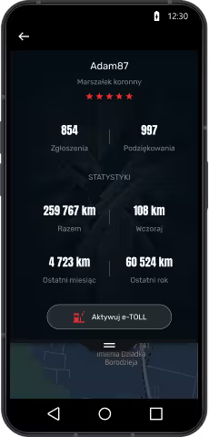 Funkcja Yanosik XS