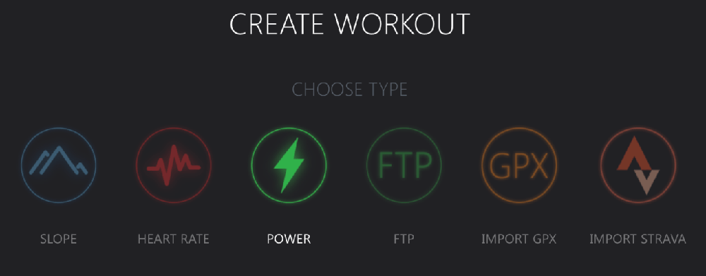 Create workout