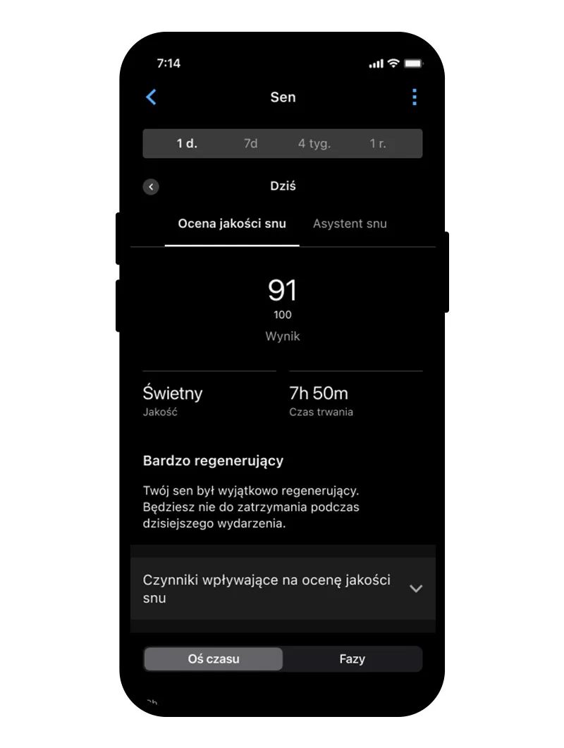 Garmin Cirqa Smart Band Black funkcjonalność