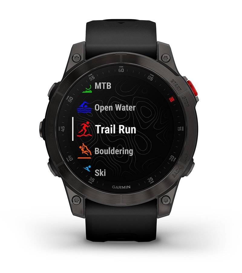 Funkcja Garmin Epix 2 Gen. Sapphire Czarny Tytan [010-02582-11]