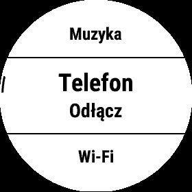 Funkcja Syncronizacji z telefonem w zegarku Garmin Fenix 6