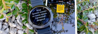 Jak stworzyć notatkę w zegarkach Garmin?