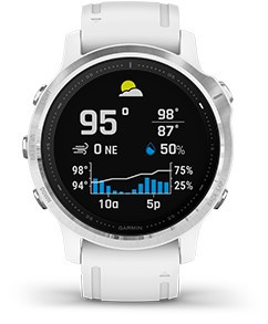 Funkcje Garmin Fenix 6S Srebrny