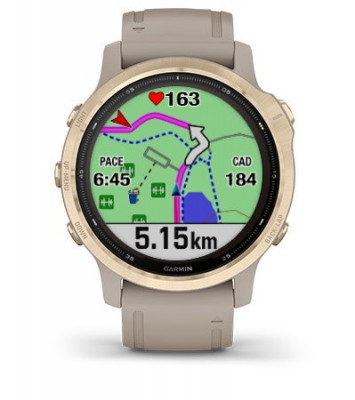 Garmin Fenix 6S Solar Srebrny z czarnym paskiem [010-02409-00] funkcjonalność