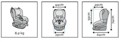 Funkcja Maxi-Cosi Tobi 9-18 kg